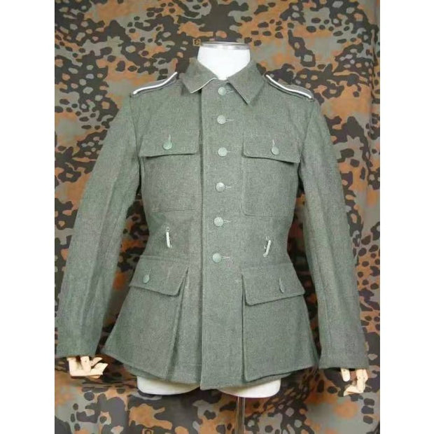 GERMAN M43 TUNIC: M1943 LATE WORLD WAR TWO WOOL JACKET