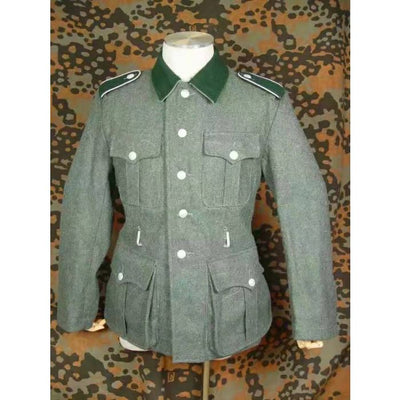 M36 TUNIC WWII GERMAN FIELD GREEN WOOL TUNIC