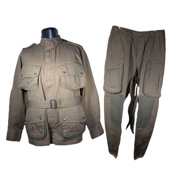 AMERICAN M1942 PARATROOPER JACKET AND TROUSER SET - REINFORCED