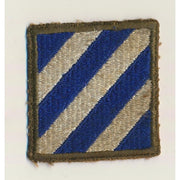 US 3RD INFANTRY DIVISION PATCH CUT EDGE ORIGINAL