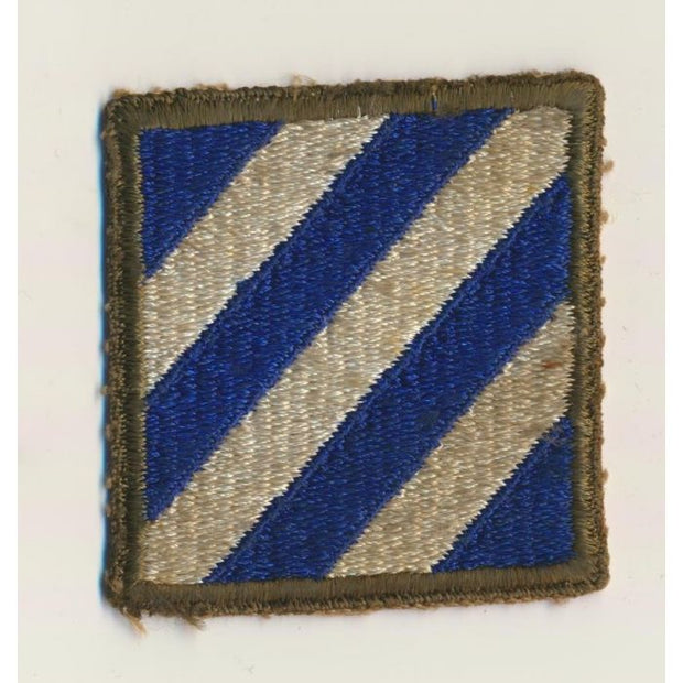 US 3RD INFANTRY DIVISION PATCH CUT EDGE ORIGINAL