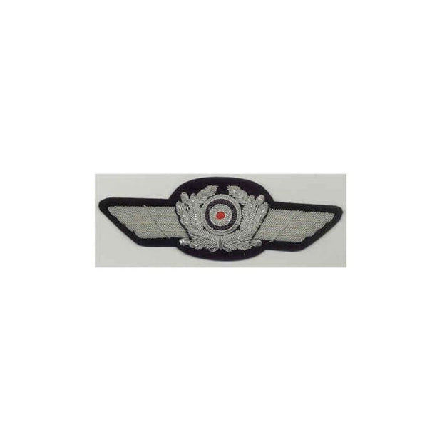 GERMAN LUFTWAFFE OFFICERS CAP WREATH CAP INSIGNIA