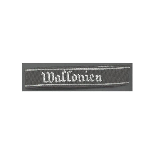 GERMAN WALLONIEN CUFF TITLE