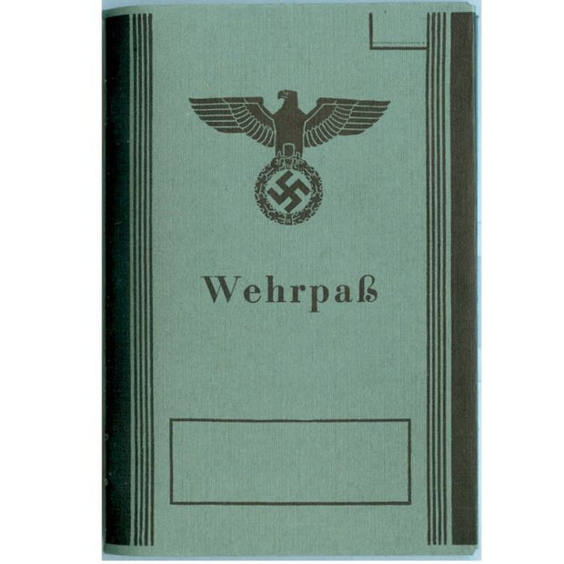 GERMAN WW2 WEHRPASS - BLANK