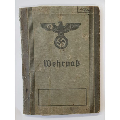 WEHRPASS WW2 GERMAN SOLDIER MILITARY PASS INDENTIFICATION