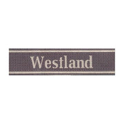 GERMAN WESTLAND BEVO TYPE CUFF TITLE