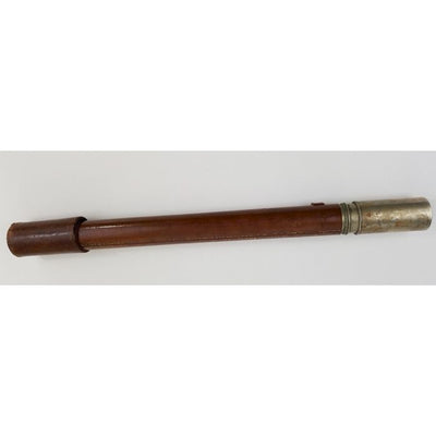 WORLD WAR I BRITISH PERIOD NICKEL PLATED "OFFICERS OF THE WATCH" NAVAL TELESCOPE BY T. COOKE & SONS LTD
