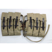 WW2 GERMAN MP40 POUCHES LIGHT GREEN / TAN