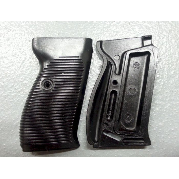 WW2 GERMAN WALTHER P38 BAKELITE PISTOL GRIPS BLACK