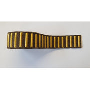 WW2 U.S. ARMY OVERSEAS SERVICE BARS GOLD ON OD WOOL