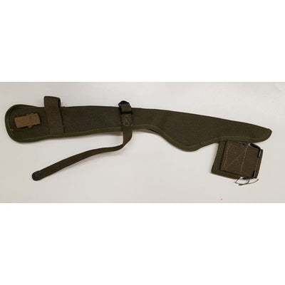 WW2 US MILITARY 1945 M-1910 PICK MATTOCK ENTRENCHING AXE OD # 7 CANVAS COVER CARRIER