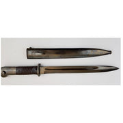 WWII GERMAN K98 BAYONET WITH BAKELITE HANDLE