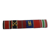 GERMAN MEDAL RIBBON BAR 6 BAR WITH BOX