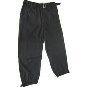 GERMAN SS PANZER SET: BLACK WRAPPER JACKET AND TROUSERS