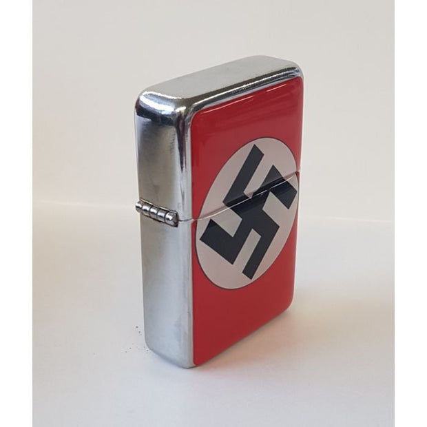 GERMAN NSDAP PARTY FLAG WITH SWASTIKA LIGHTER