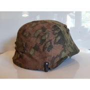 GERMAN WAFFEN-SS OAK-LEAF SECOND PATTERN CAMOUFLAGE HELMET COVER