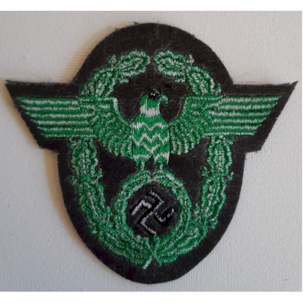 GERMAN WWII FELDGENDARMARIE POLICE SLEEVE EAGLE GREEN