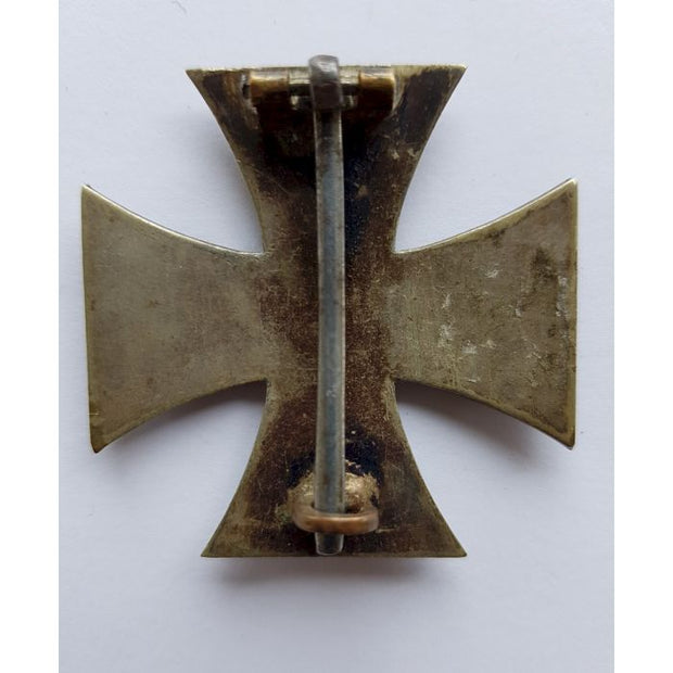 GERMAN WW1 1914 IRON CROSS 1ST CLASS RARE VAULTED VERSION