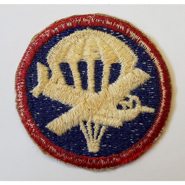 US WWII AIRBORNE EM COMBINED GLIDER PARACHUTE CAP PATCH