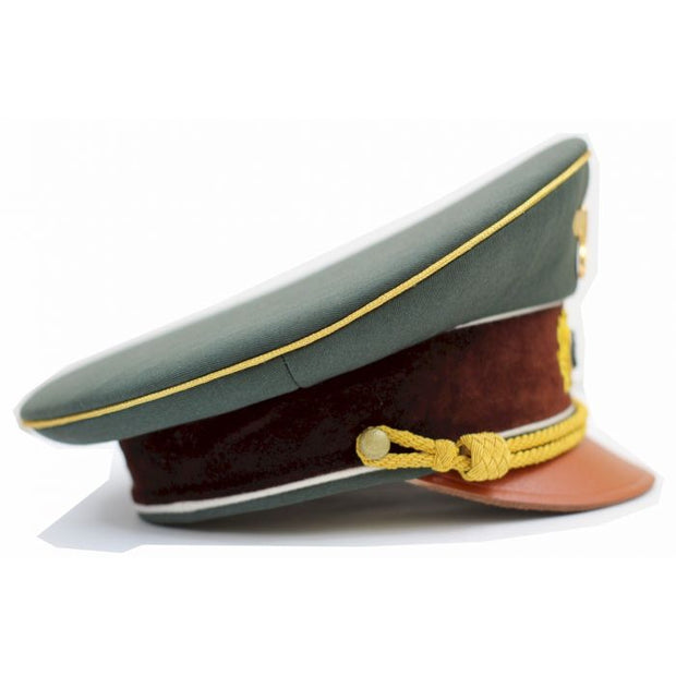 ADOLF HITLERS GREEN GABARDINE VISOR CAP