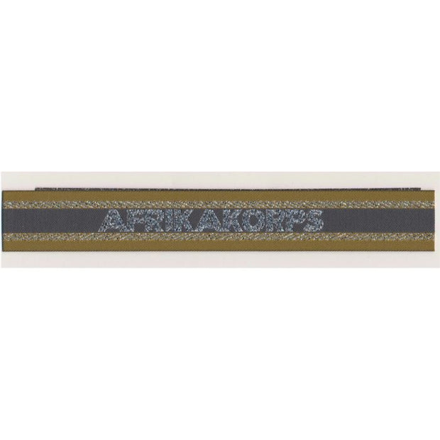 GERMAN AFRIKAKORPS CUFF TITLE