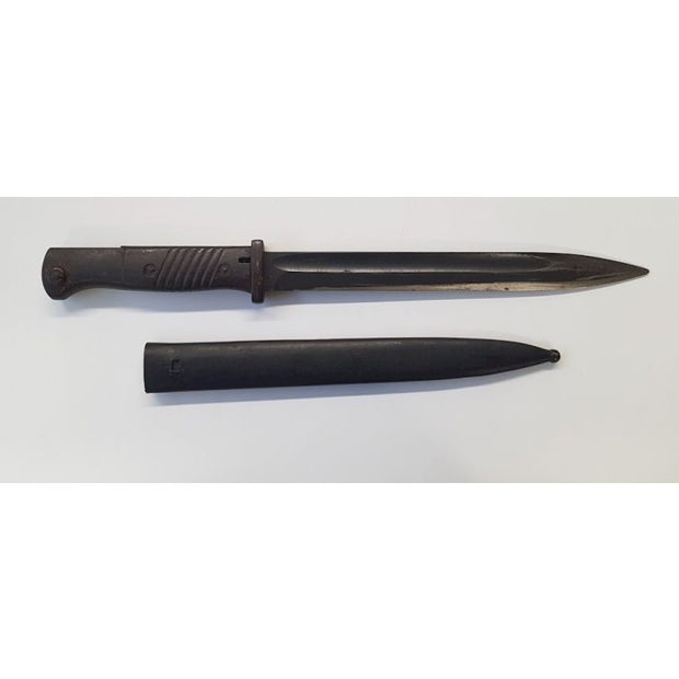 WW2 GERMAN K98 BAYONET, SCABBARD AND FROG 1942