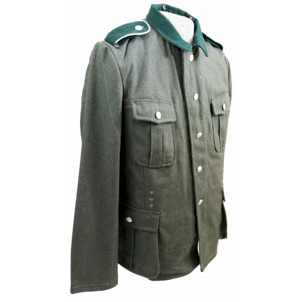 M36 TUNIC WWII GERMAN FIELD GREEN WOOL TUNIC