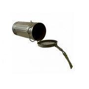 GERMAN M38 GAS MASK CAN AND STRAPS