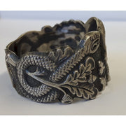GERMAN WWII ANTI PARTISAN SKULL RING SILVER
