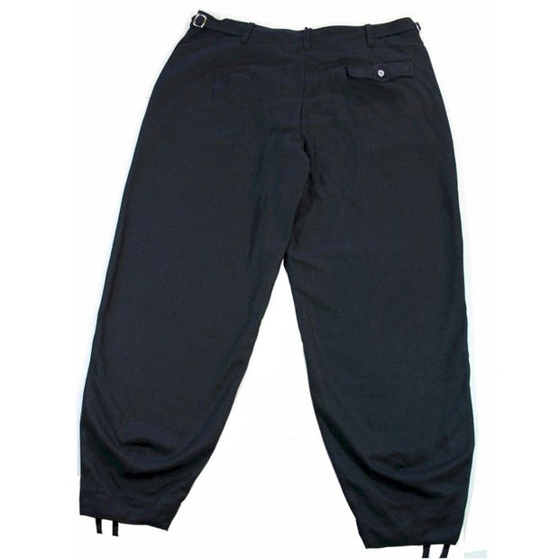 GERMAN WAFFEN SS PANZER BLACK WOOL TROUSERS