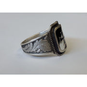 GERMAN IRON CROSS TRICOLOR EK RING