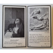 GERMAN DEATH CARD FOR GEFREITER INFANTRY REGIMENT SOLDIER LUDWIG HEINKELMANN