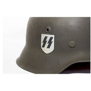 GERMAN WW2 M42 SS SINGLE DECAL HELMET