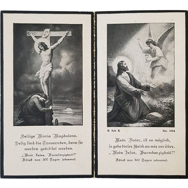 GERMAN WW11 DEATH CARD FOR GEORG SCHNAPP