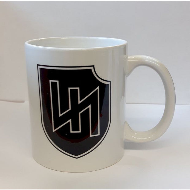 GERMAN WW2 2nd WAFFEN SS PANZER DIVISION" DAS REICH " COFFEE CUP