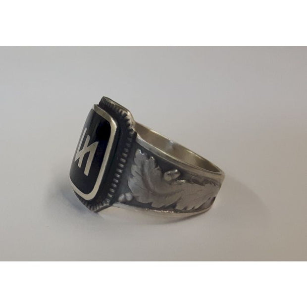 GERMAN WW2 2ND SS PANZER DIVISION DAS REICH SILVER RING