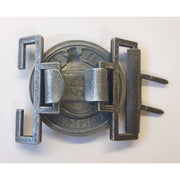 GERMAN WW2 WAFFEN-SS OFFICER'S BELT BUCKLE ANTIQUE FINISH