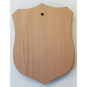 LUFTWAFFE WREATH AND EAGLE HOLDING SWASTICA WOOD WALL SHIELD / PLAQUE