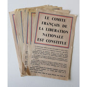 OFFICIAL COMMUNIQUE FROM GENERAL DE GAULLE ON JUNE 3rd REGARDING THE FRENCH NATIONAL LIBERATION COMMITTE