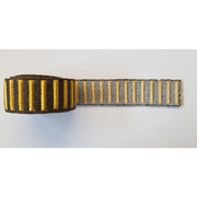 WW2 U.S. ARMY OVERSEAS SERVICE BARS GOLD ON OD WOOL
