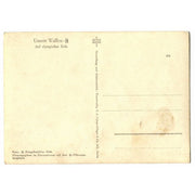 UNSERE WAFFEN SS POST CARD "ON OLYMPIC SOIL"