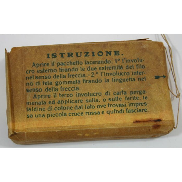 WW2 ORIGINAL ITALIAN ARMY FIRST AID BANDAGE MODEL 1931
