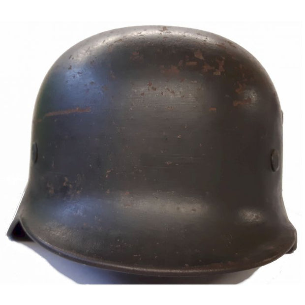 GERMAN M40 SE64 DOUBLE DECAL POLICE (POLIZEI) COMBAT HELMET