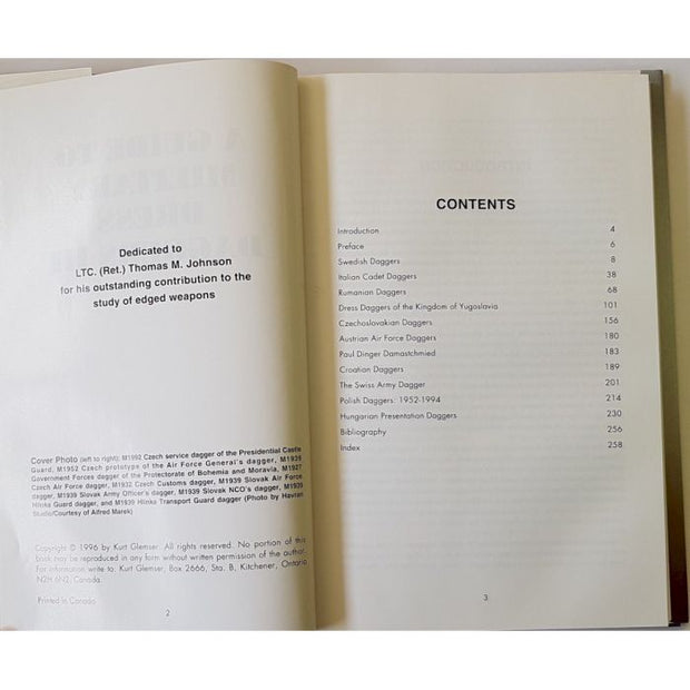 A GUIDE TO MILITARY DRESS DAGGERS: VOLUME III KURT GLEMSER