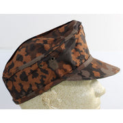 GERMAN SS OAKLEAF CAMO FIELD CAP - REVERSIBLE