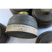 GERMAN WW2 1941 LUFTSCHUTZ GAS MASK FILTER BY AUER