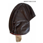 GERMAN LEATHER DRIVING CAP AS WORN BY ADOLF HITLER