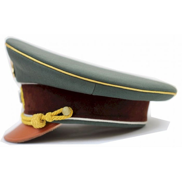 ADOLF HITLERS GREEN GABARDINE VISOR CAP