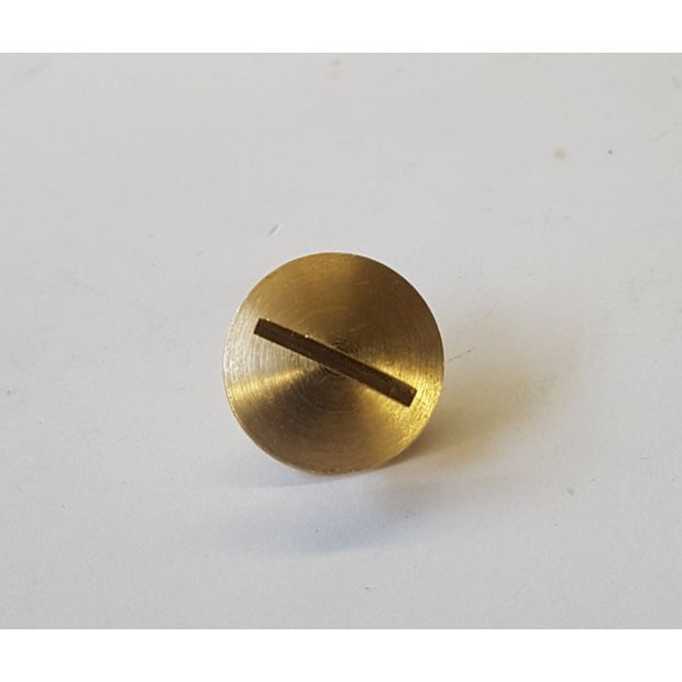 CANADIAN WWII MKII HELMET LINER NUT AND BOLT