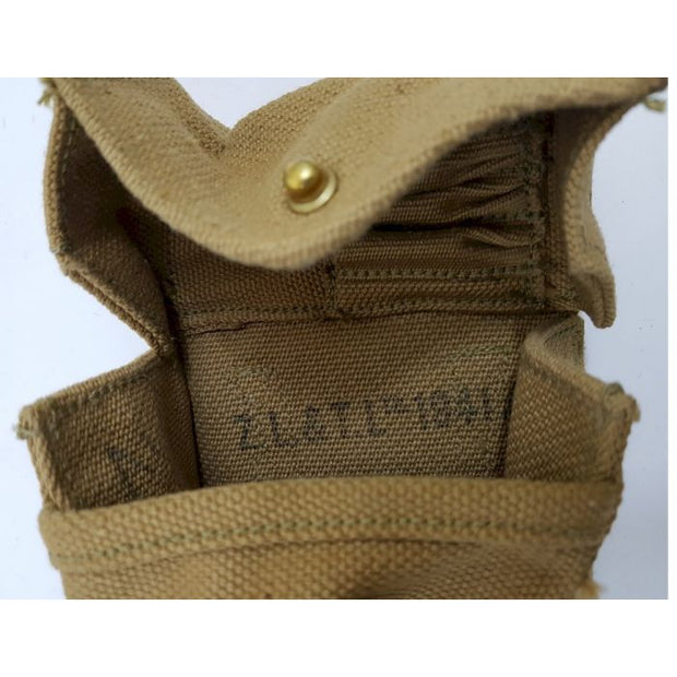 CANADIAN WW2 BREN GUNNERS FRONT MAG POUCH AND YOKE